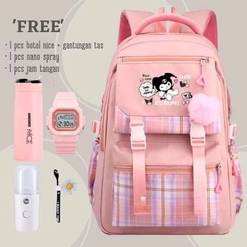 Tas Ransel Anak Perempuan Kuromi